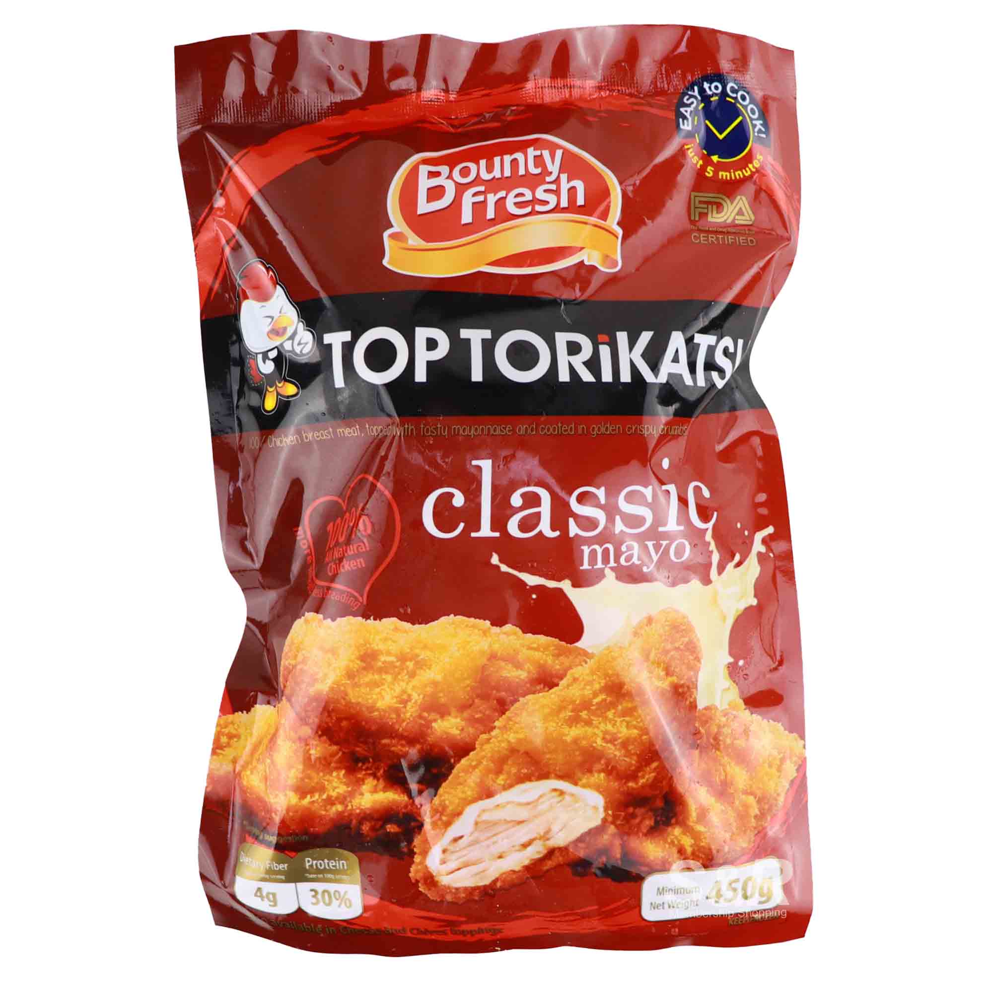 Bounty Fresh Top Torikatsu Classic Mayo 450g Bounty Fresh Top Torikatsu Classic Mayo 450g